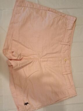 Women’s Pink Polo-Style Cotton Shorts